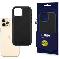 Etui i futerały do telefonów - Etui 3MK Hardy Silky Leather MagCase do Apple iPhone 13 Pro Max Czarny | Bezpłatny transport - miniaturka - grafika 1