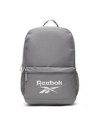 Plecaki - Reebok Plecak RBK-026-CCC-05 Szary - miniaturka - grafika 1
