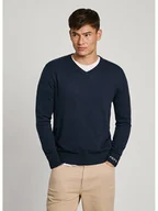 Swetry męskie - Pepe Jeans Sweter "New Andre" w kolorze granatowym - miniaturka - grafika 1