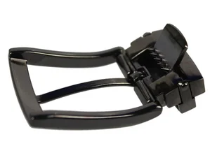Klamra Do Paska Skórzanego 30 mm Sprzączka Metalowa Nowoczesna Na Zatrzask - Paski - miniaturka - grafika 4