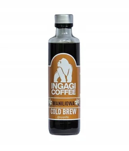 Kawa Cold Brew Waniliowa 250 ml - Soki i napoje niegazowane - miniaturka - grafika 1