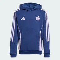 Bluzy dla dziewczynek - Bluza France Hoodie Kids - Adidas - miniaturka - grafika 1