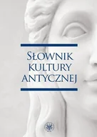 E-booki - kultura i sztuka - Słownik kultury antycznej - miniaturka - grafika 1