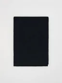 Apaszki i szaliki damskie - Reserved - Dzianinowy szalik - czarny - miniaturka - grafika 1