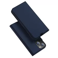 Etui i futerały do telefonów - Dux Ducis Skin Pro kabura etui pokrowiec z klapką iPhone 13 mini niebieski - miniaturka - grafika 1