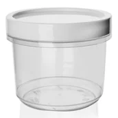 Pojemniki kuchenne - Orion Pojemnik kuchenny OKRĄGŁY do żywności z pokrywką uszczelką zakręcany 940 ml 127126 - miniaturka - grafika 1