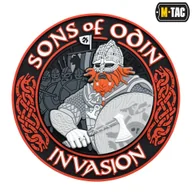 Odzież taktyczna i umundurowanie - M-Tac - Naszywka PVC 3D Sons of Odin - Czarna/Czerwony - 51137233 - miniaturka - grafika 1