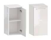 Szafki łazienkowe - Słupek Łazienkowy ROSEN 35 1D D P- Uchwyt Biały - miniaturka - grafika 1