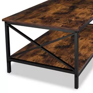Ławy i stoliki kawowe - Stolik kawowy ława rustykalna loft HERNING - miniaturka - grafika 1