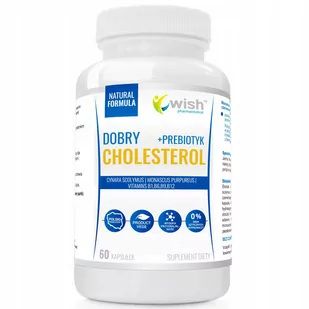 Wish Dobry Cholesterol 60caps - Witaminy i minerały dla sportowców - miniaturka - grafika 1