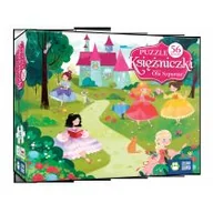 Puzzle - Zielona Sowa Puzzle 56 elementów, Księżniczki - miniaturka - grafika 1
