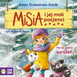 Ferie pełne wrażeń. Misia i jej mali pacjenci - Audiobooki dla dzieci i młodzieży Ferie pełne wrażeń. Misia i jej mali pacjenci - Audiobooki dla dzieci i młodzieży - miniaturka - grafika 1