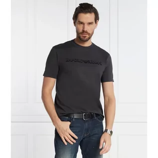 Koszulki męskie - Emporio Armani T-shirt | Regular Fit - grafika 1