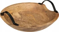 Miski i półmiski - Atmosphera Ozdobna misa z drewna mango, Ø 30 cm - miniaturka - grafika 1