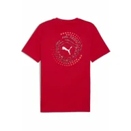 Koszulki sportowe męskie - Męska koszulka Graphic PUMA For All Time Red - miniaturka - grafika 1