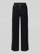 Spodnie damskie - Jeansy o kroju loose fit z czystej bawełny - miniaturka - grafika 1