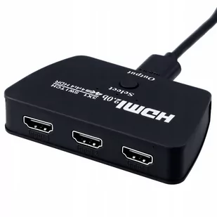 Switch Hdmi 3X1 Przełącznik Uhd 4K Hdcp 2.2 Hdr - Kable - miniaturka - grafika 1