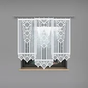 Firany - Markizeta KLAUDIA Panel żakardowy konfekcjonowany, 160x60cm, kolor biały 001 001331/000/001/160060/1 001331/000/001/160060/1 - miniaturka - grafika 1