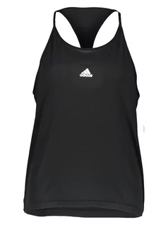 Koszulki sportowe damskie - adidas Top sportowy w kolorze czarnym - grafika 1
