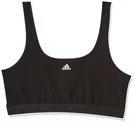 Biustonosze - Adidas Sports Underwea Damski biustonosz Crop Bra Bustier, czarny, L - miniaturka - grafika 1