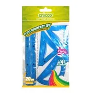 Przybory szkolne - CRICCO Zestaw geometryczny Flexi z linijką 20cm - miniaturka - grafika 1