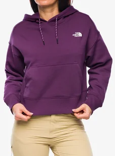 Bluza damska The North Face Outdoor Graphic Hoodie - black currant purple - Bluzy sportowe damskie - miniaturka - grafika 1