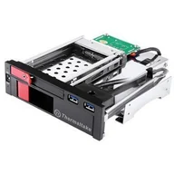 Obudowy i kieszenie na dyski twarde - Thermaltake Kieszeń na HDD - Rack Panel 2xUSB 3.0 SATA3 3,5" + 2,5",czarna  - miniaturka - grafika 1