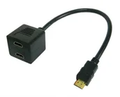 Rozgałęźniki - Techly Video Splitter Cable Hdmi M - miniaturka - grafika 1