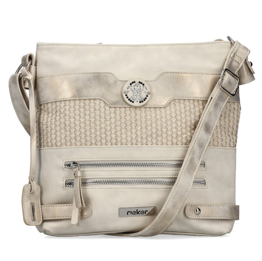 Rieker H1346-92 BEIGE COMBINATION torebka damska EKO ecru