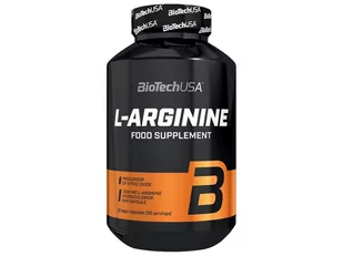 BioTech BioTech L-Arginine 90 kaps - Produkty specjalne dla sportowców - miniaturka - grafika 1