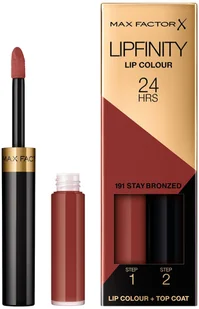 Max Factor Lipfinity 24HRS pomadka 4,2 g dla kobiet 191 Stay Bronzed - Szminki - miniaturka - grafika 2