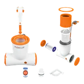 Akcesoria do basenów - Bestway Pompa Filtrująca Skimatic z skimmerem 680gal 2574 L/h 58462 - miniaturka - grafika 1