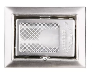 Candellux Oprawa schodowa MS-06 SN G4 srebrny aluminium szkło 2208237 - Oprawy, klosze i abażury - miniaturka - grafika 1