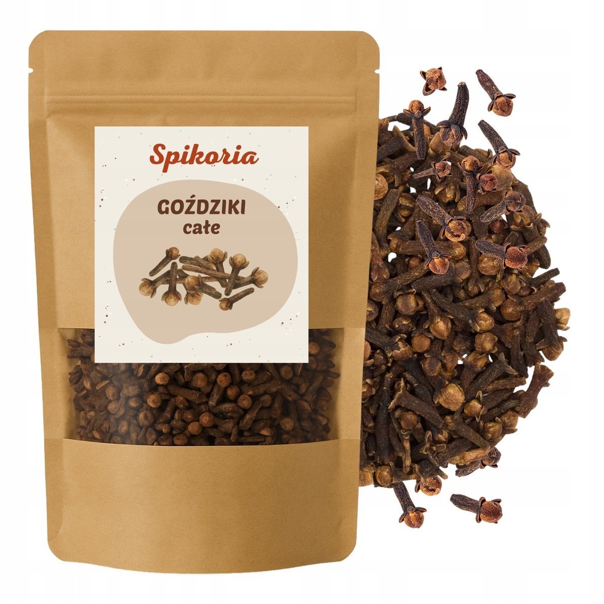 GOŹDZIKI CAŁE aromatyczne naturalne przyprawa 200 g do herbaty Spikoria