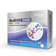 Witaminy i minerały dla sportowców - Witaminy i minerały MultiVit Senior Activlab Pharma - miniaturka - grafika 1