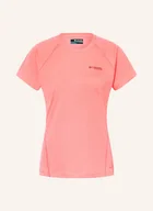 Koszulki i topy damskie - Columbia T-Shirt Cirque River Pro pink - miniaturka - grafika 1