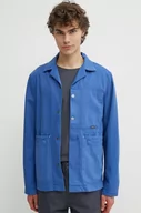 Kurtki męskie - G-Star Raw kurtka jeansowa męska kolor niebieski przejściowa D24605-D551 - miniaturka - grafika 1