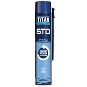 Pianki montażowe - Piana O2 zima 750 ml Tytan Euro-Line - miniaturka - grafika 1