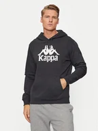 Bluzy męskie - Kappa Bluza Malmo 3 Auth Kontemporary 341M43W Czarny Regular Fit - miniaturka - grafika 1
