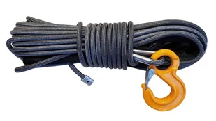 Wyciągarka XTR 13500lbs [6130kg] z liną syntetyczną 12V (lina: 9,5mm szara dyneema 27m 9800kg +hak zdejmowany) 81880009 - Wciągarki - miniaturka - grafika 5