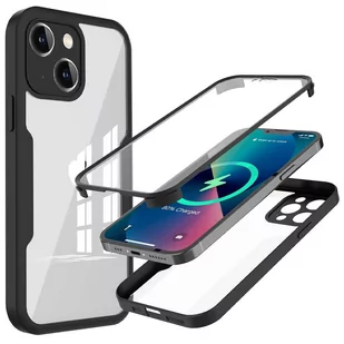 Etui Pancerne 360 obudowa Alogy Armor Case na telefon do Apple iPhone 13 Mini Black - Etui i futerały do telefonów - miniaturka - grafika 2
