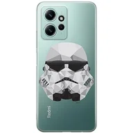 Etui i futerały do telefonów - Etui Szturmowiec 008 Star Wars Nadruk częściowy Przeźroczysty Producent: Xiaomi, Model: REDMI NOTE 12 4G - miniaturka - grafika 1