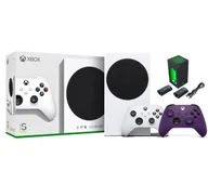 Konsole Xbox - Xbox Series S 512GB + Dodatkowy Pad Astral Purple + Ładowarka Nacon XSX Battery Box - miniaturka - grafika 1