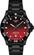 Zegarki męskie - Zegarek Tissot T120.410.33.421.00 Seastar 1000 Quartz 40mm - miniaturka - grafika 1