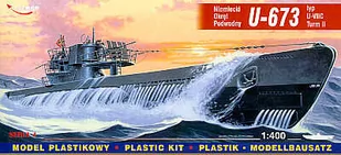 Mirage Hobby Niemiecki U673 40412 - Modele do sklejania - miniaturka - grafika 1