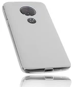 Etui i futerały do telefonów - mumbi etui kompatybilne z Motorola Moto G6 Play etui na telefon komórkowy, przezroczyste białe - miniaturka - grafika 1