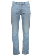 Spodnie męskie - Pepe Jeans Dżinsy - Slim fit - w kolorze błękitnym - miniaturka - grafika 1