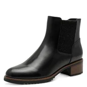 Kozaki damskie - Marco Tozzi Damskie 2-25376-45 modne kozaki, czarne, 40 EU, czarny, 40 EU - miniaturka - grafika 1