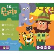 Puzzle - ZIELONA SOWA Puzzle 36 Safari - miniaturka - grafika 1