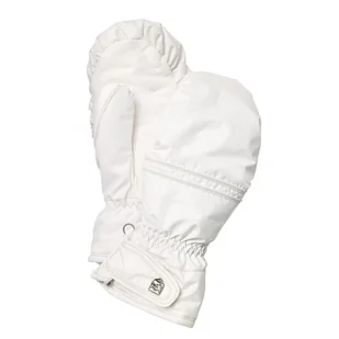 Hestra Primaloft Leather Ski Pouch, damski, biały - Rękawice narciarskie - miniaturka - grafika 1